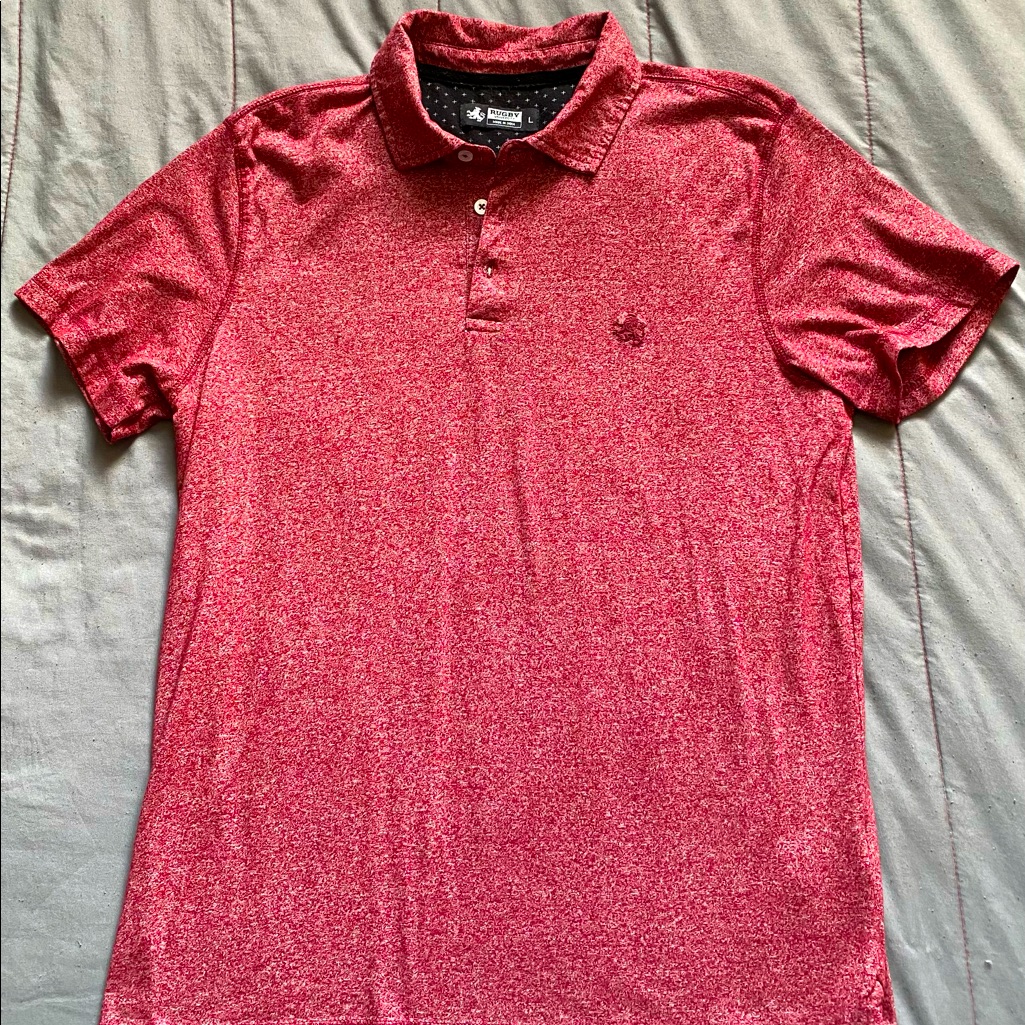 Rugby Brand Polo Red